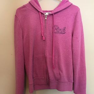 Purple/pink zip up hoodie
